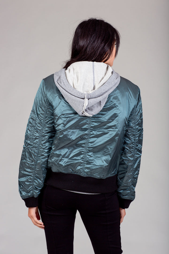 womens athletic bomber jacket