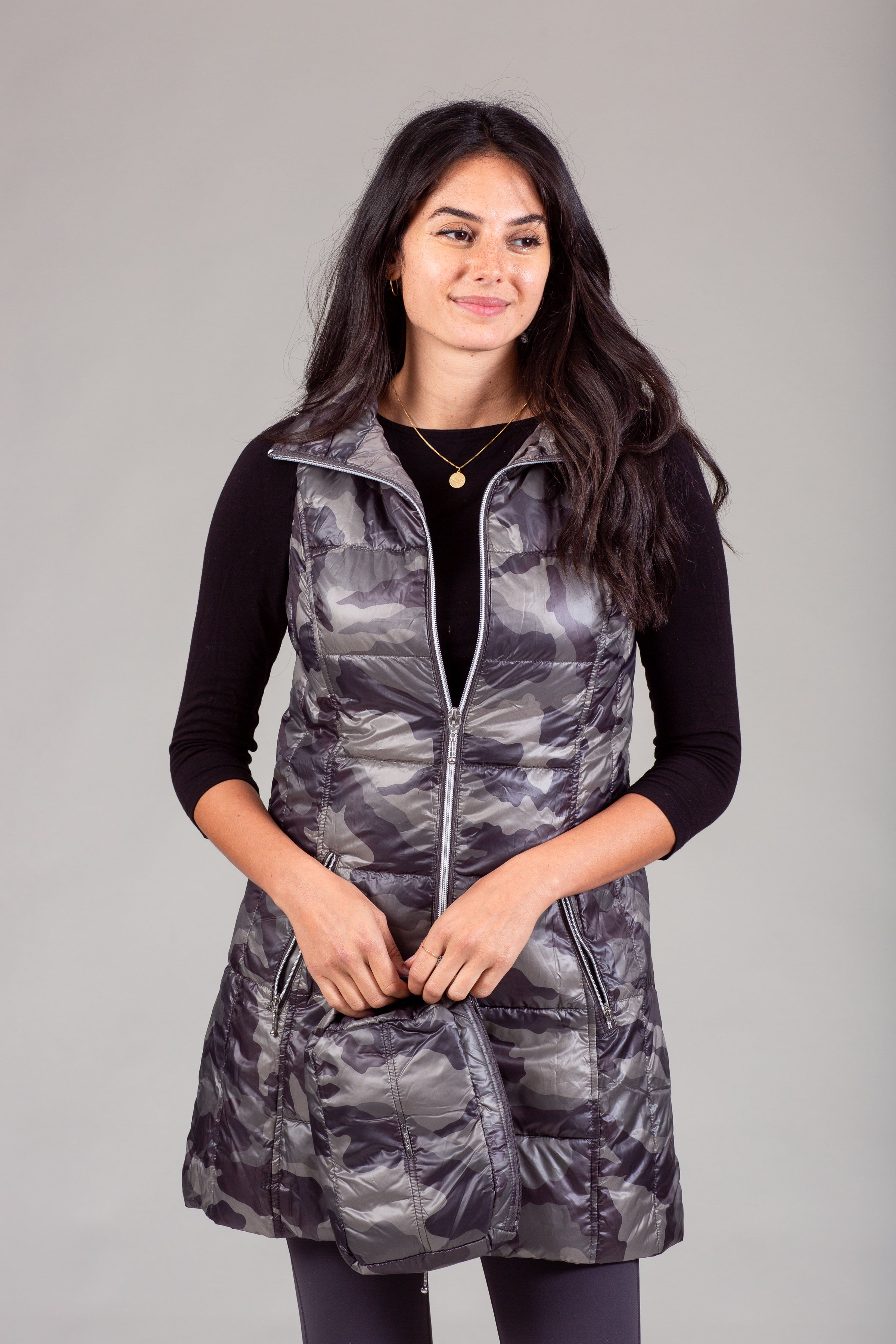 Anorak long deals vest