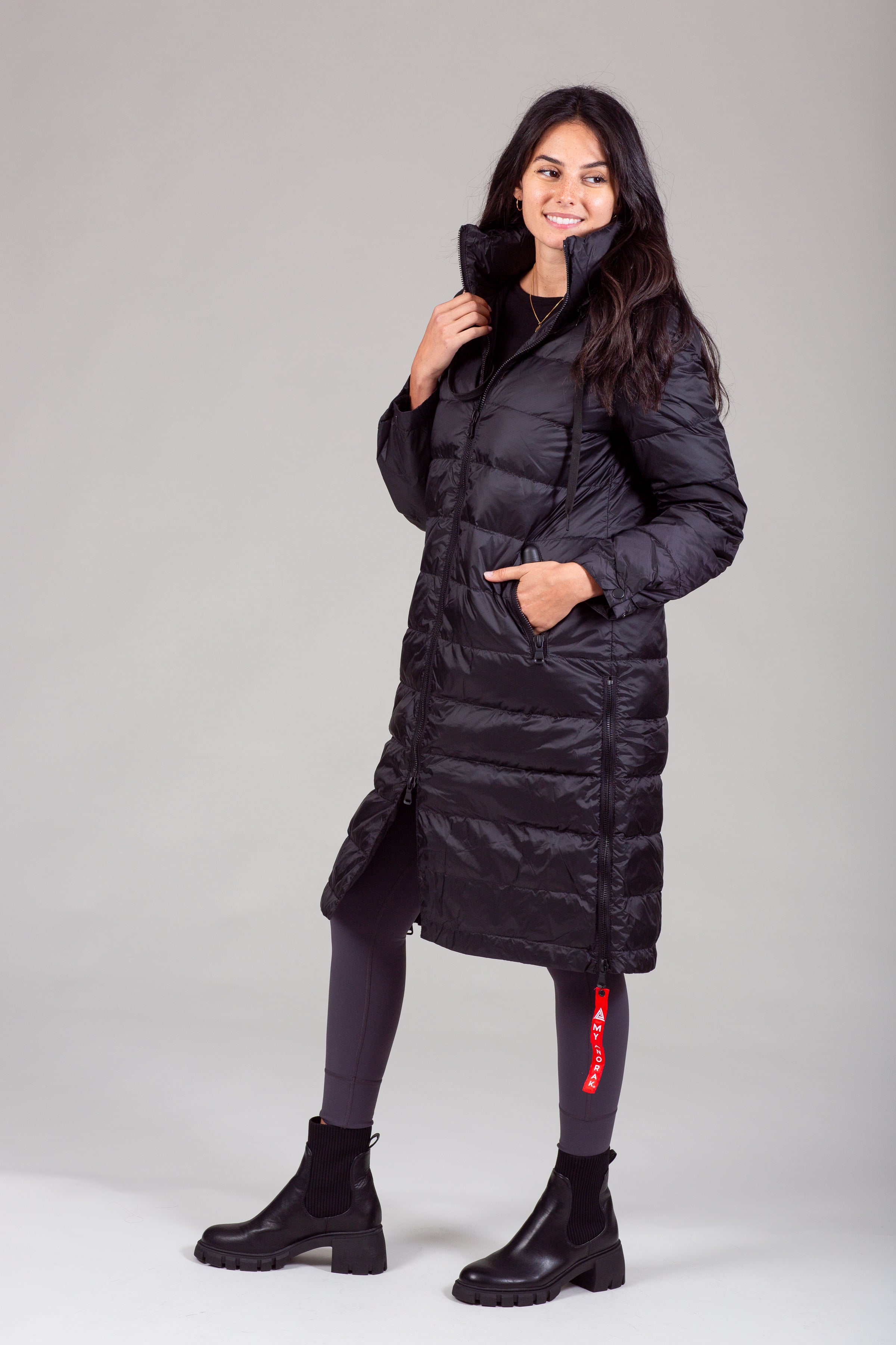 ジャケット・アウター RAINMAKERZEN GARDEN QUILTED HOODED COAT RAINMAKERZEN GARDEN QUILTED HOODED COAT