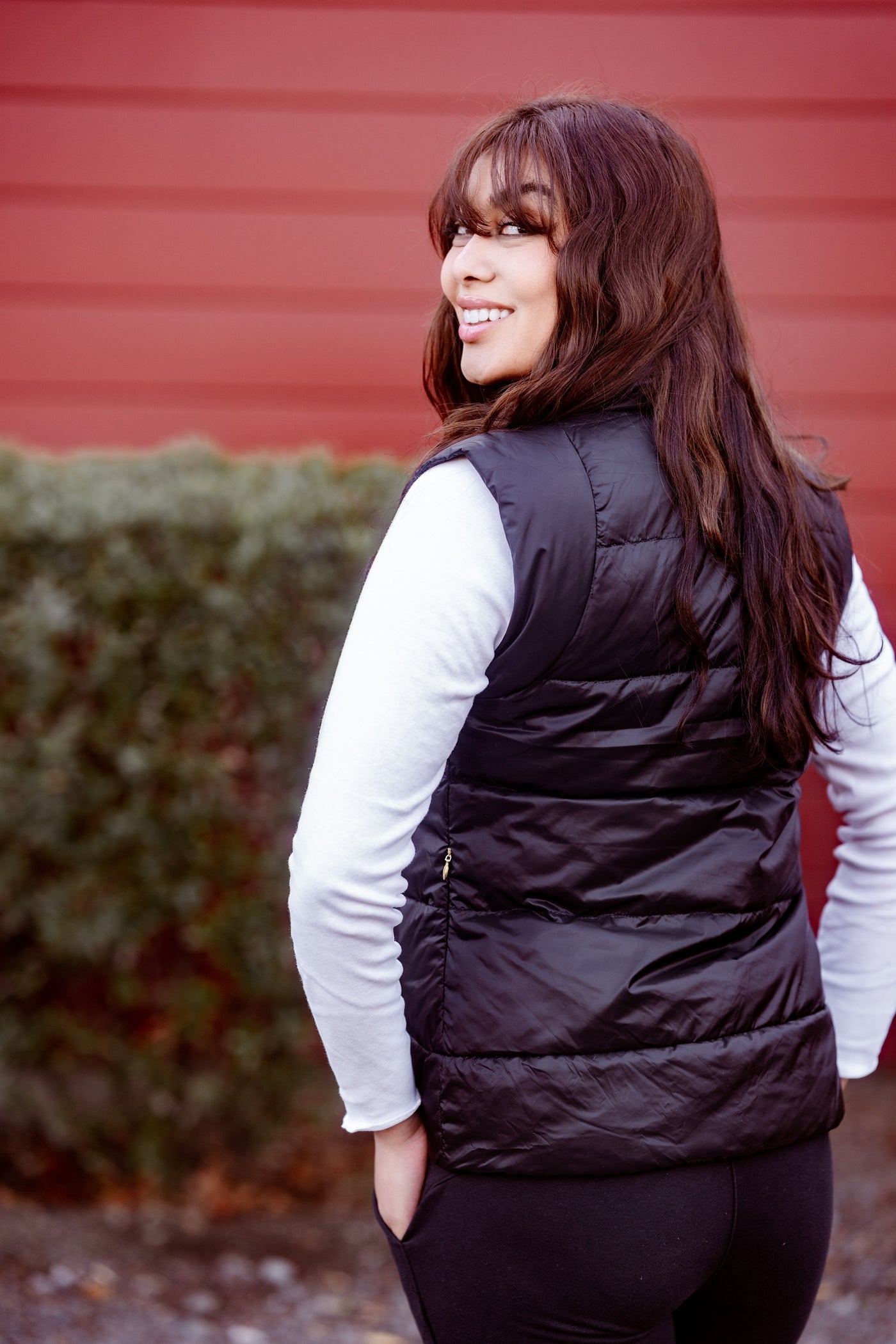 puffer short womens vest