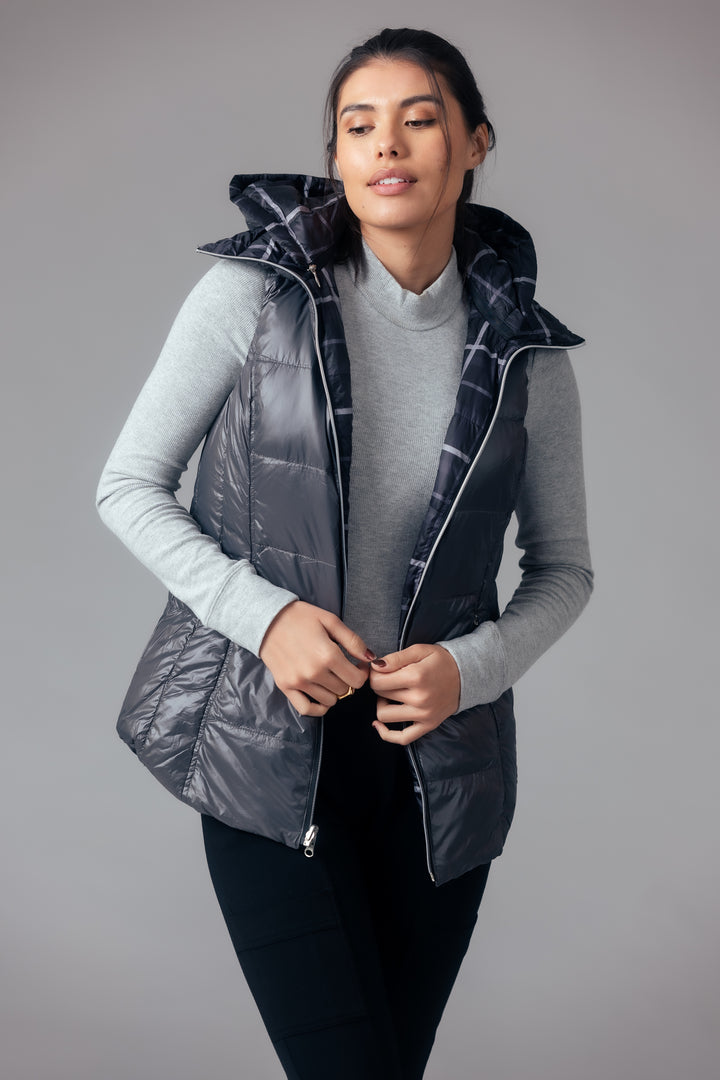 Telluride Reversible Short Down Vest