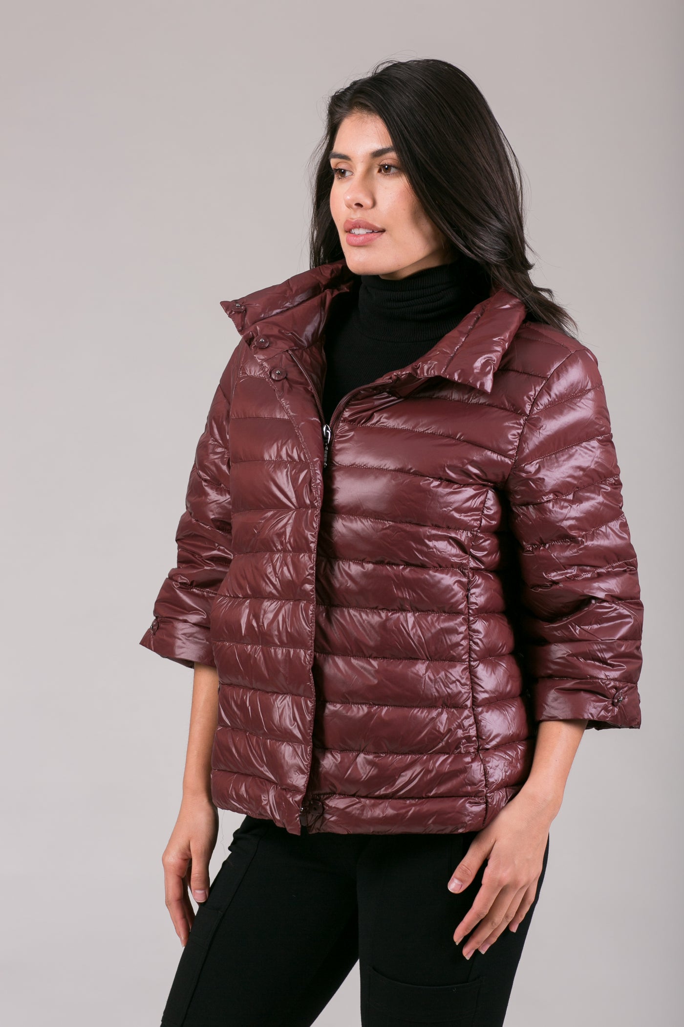 Crop Sleeve Puffer Jacket – MyAnorak