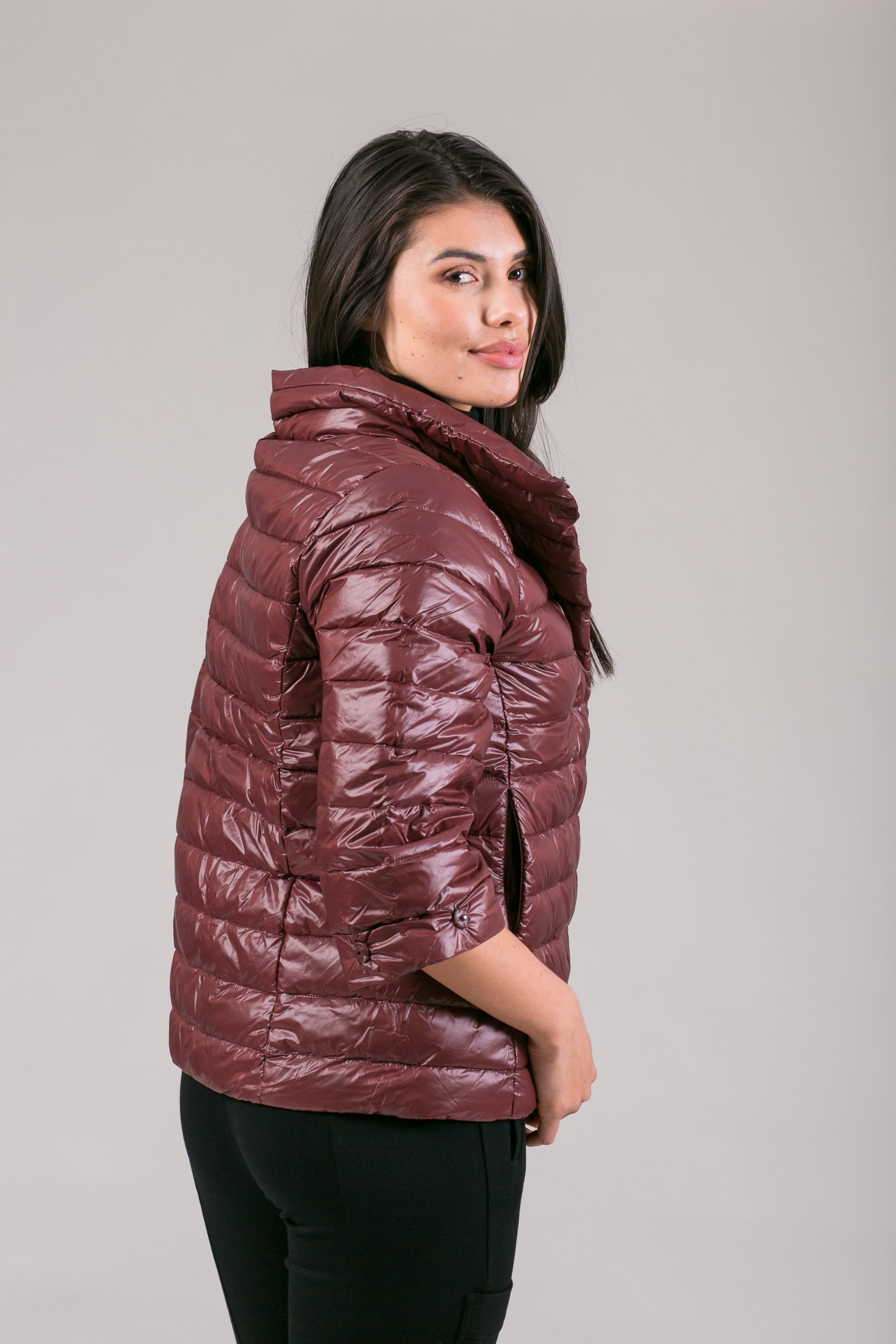 Crop Sleeve Puffer Jacket – MyAnorak