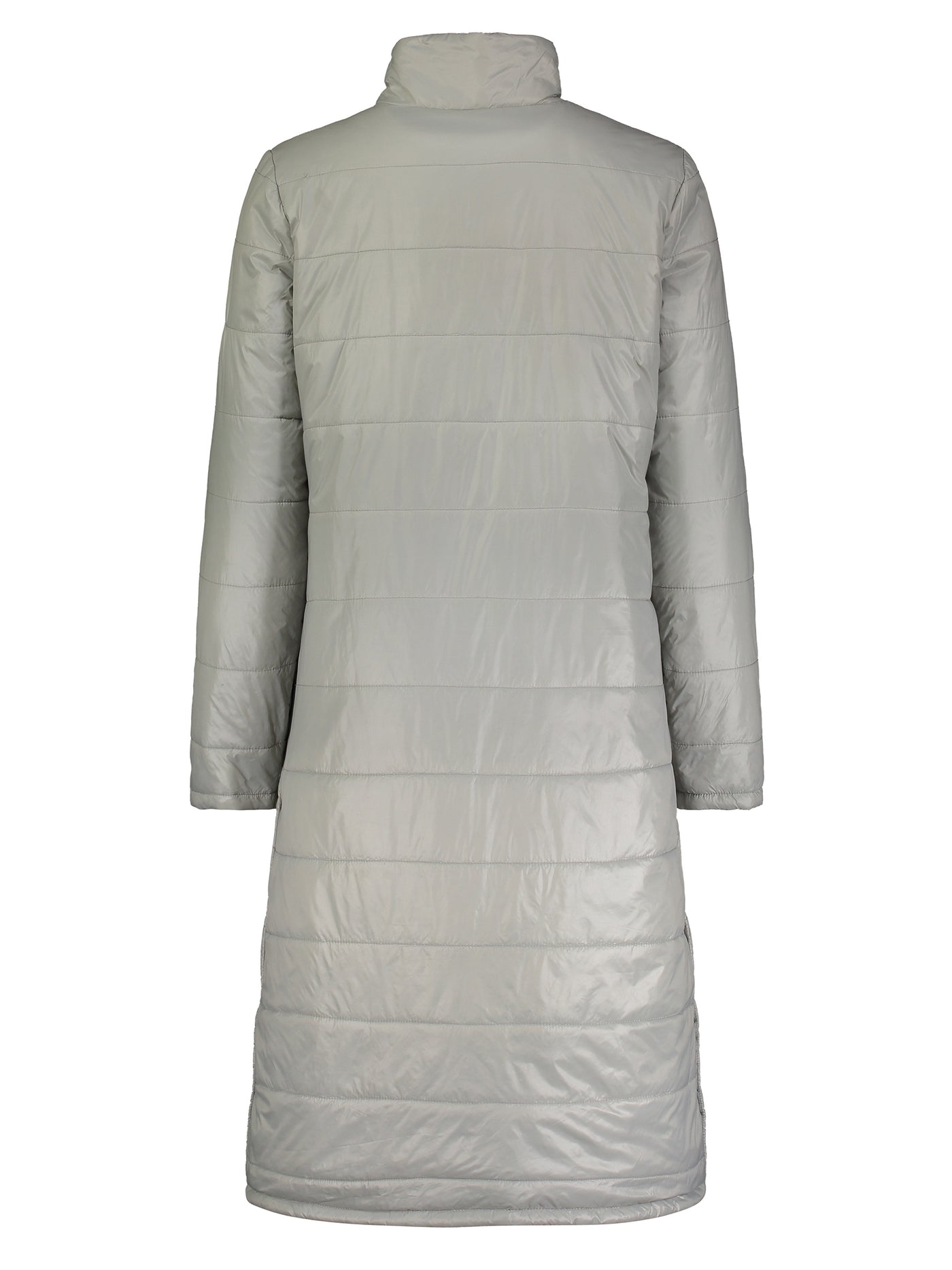 Quilted Nylon Duster Jacket