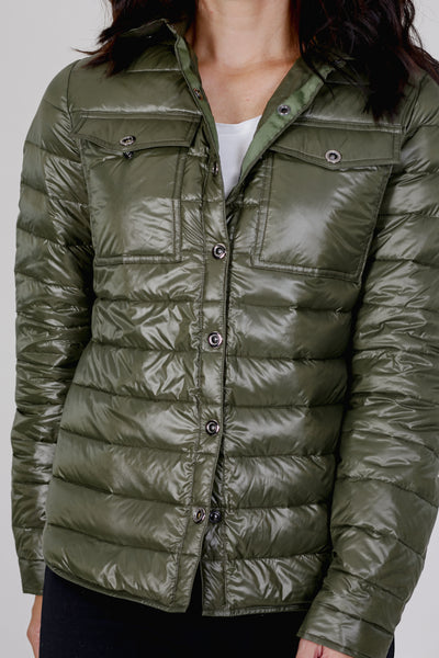 Quilted Shirt Jacket