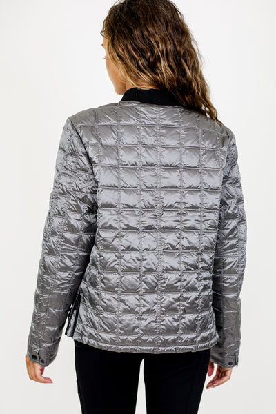 Metallic Quilted Jacket