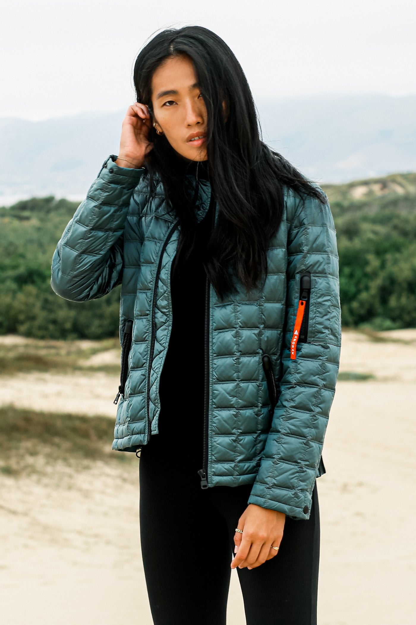 Metallic Quilted Jacket