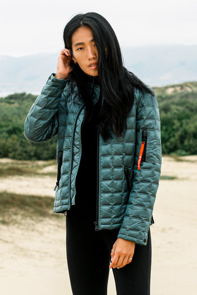 Metallic Quilted Jacket