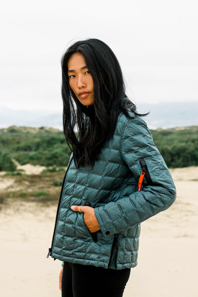 Metallic Quilted Jacket