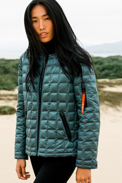 Metallic Quilted Jacket