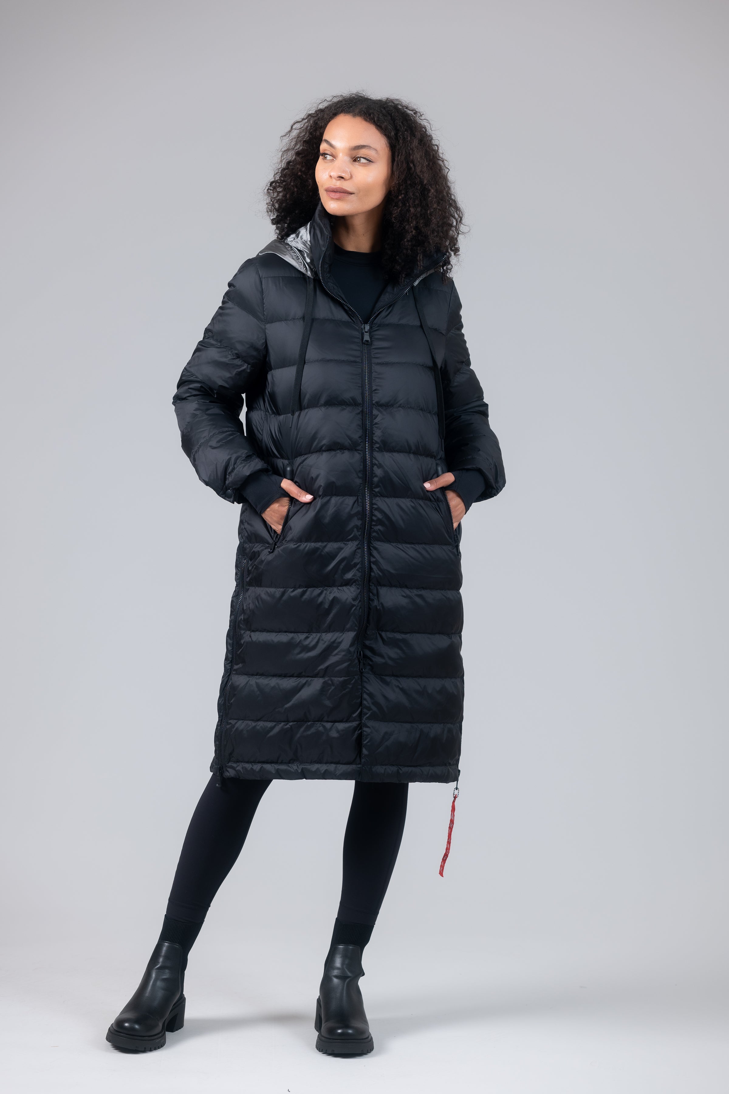 Women's Trench Coat - Quilted Hooded Coat – MyAnorak