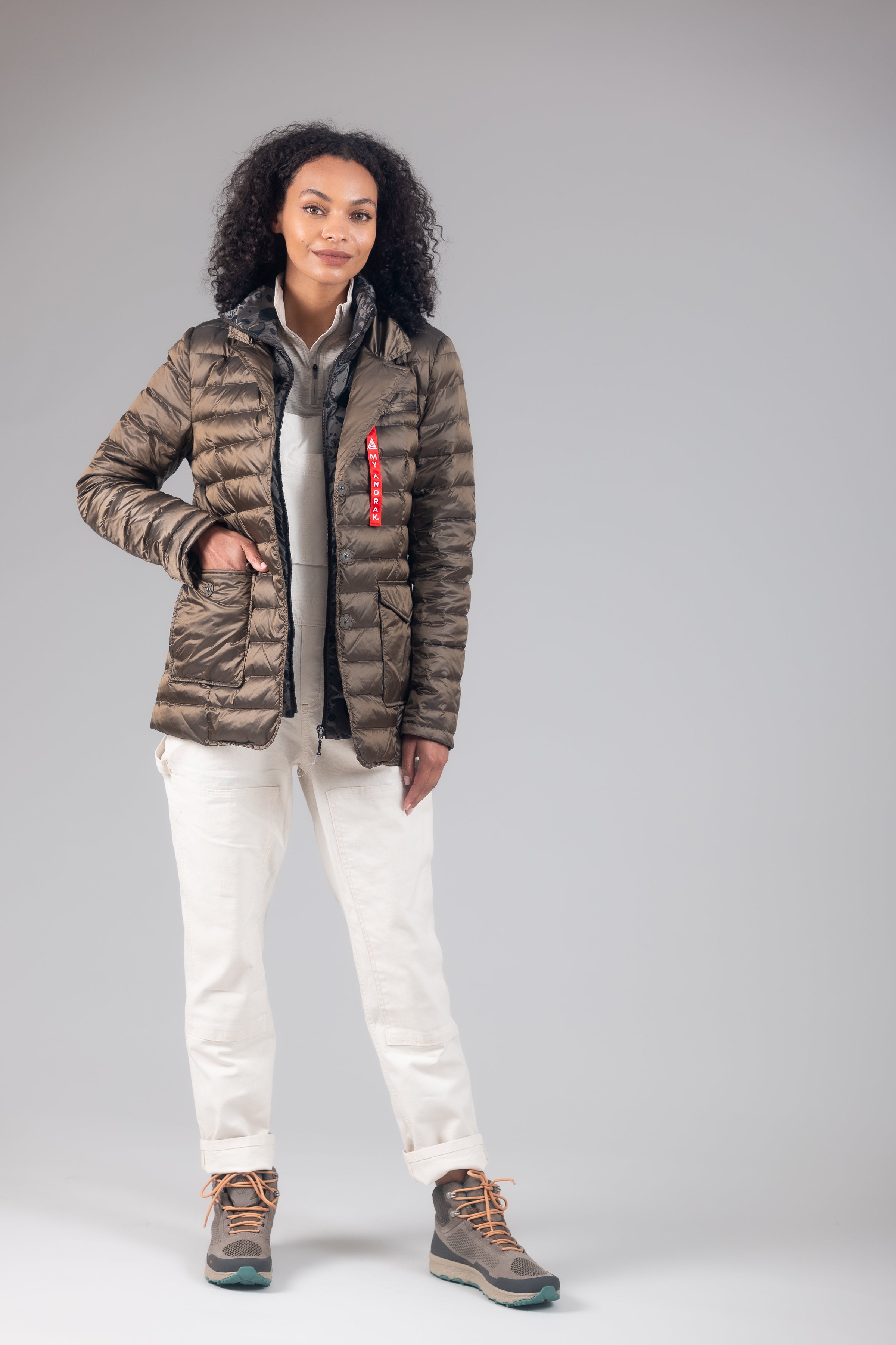 Down shop blazer womens