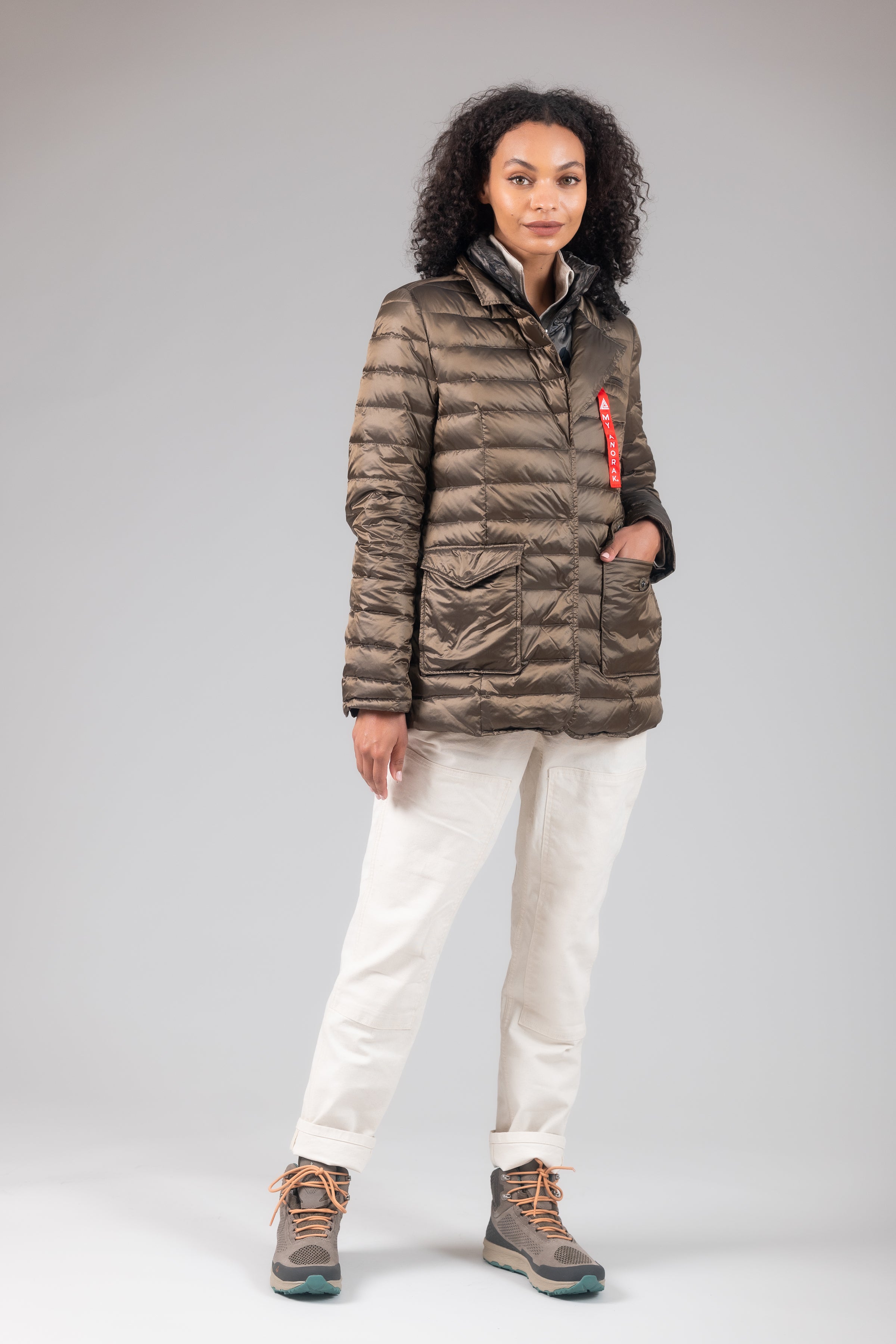 Down shop blazer womens