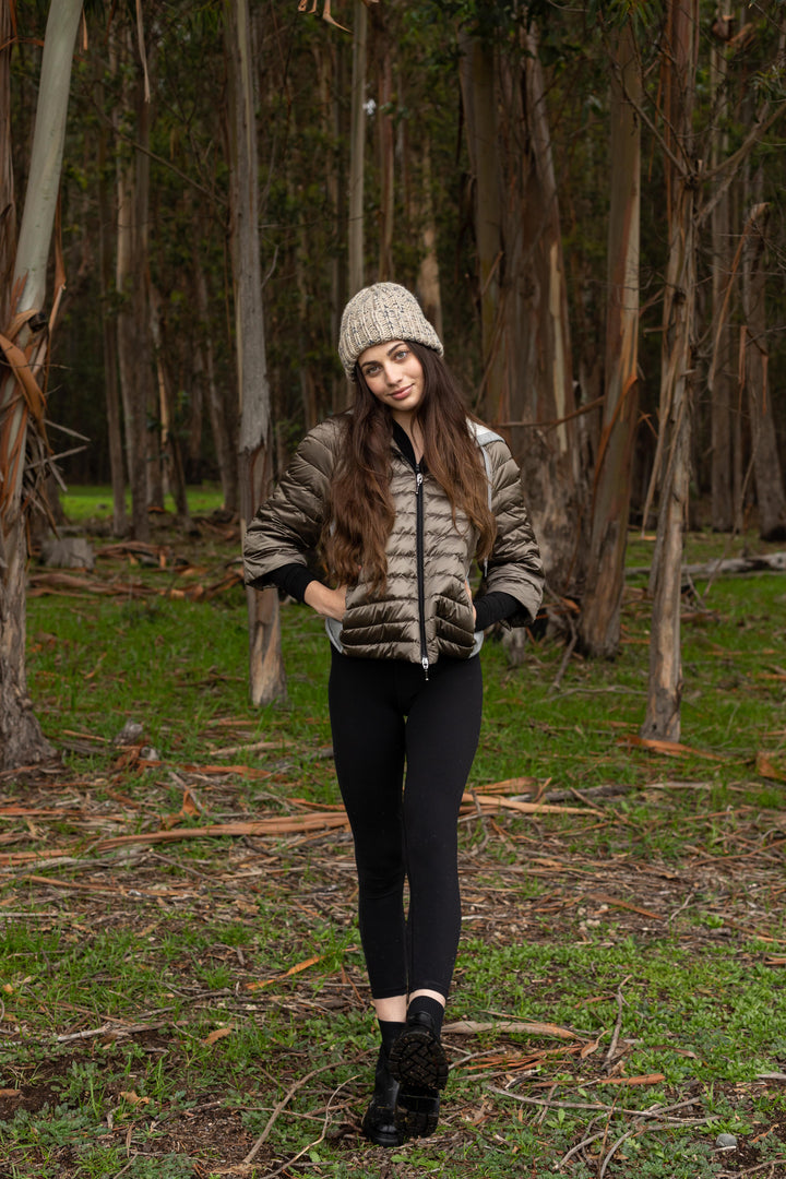 Hooded Flare Jacket