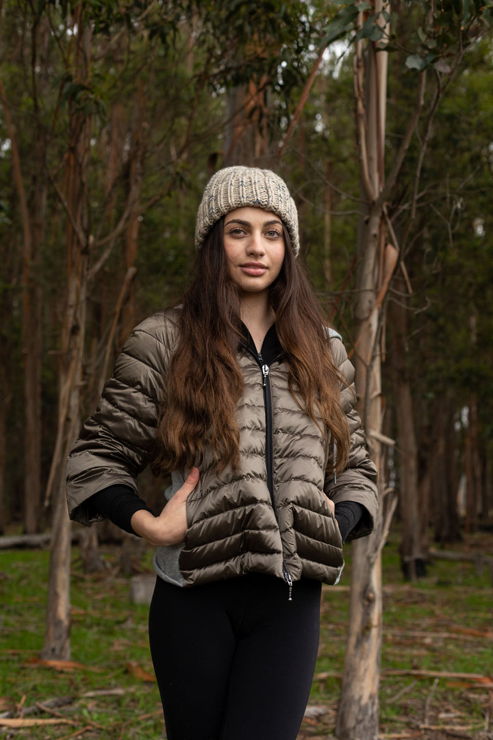 Hooded Flare Jacket