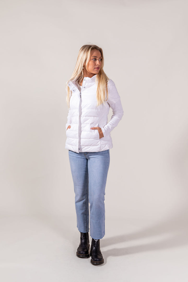 Short Sleeve Puffer Jacket
