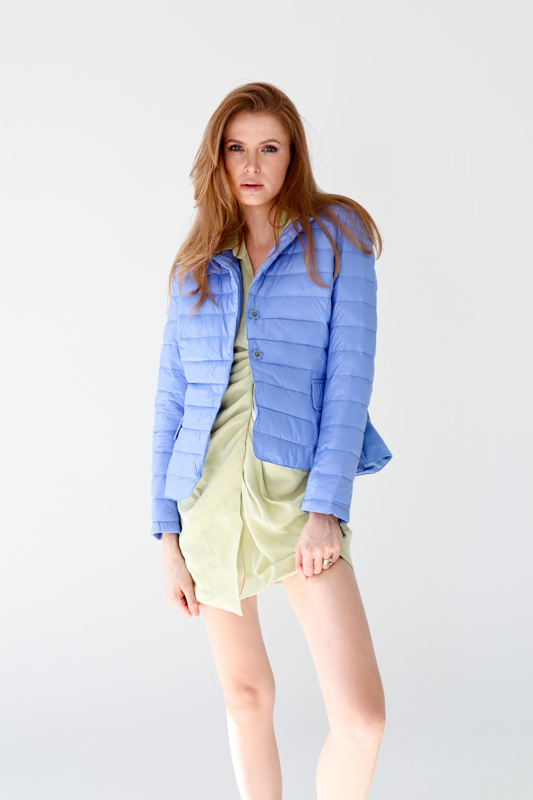 colorful womens quilted blazer jacket